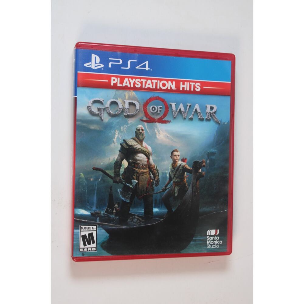 God of War PlayStation Hits (Sony PlayStation 4, 2018, PS4) Authentic, Tested